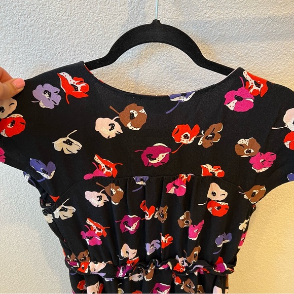 KATE SPADE Floral Midi Dress Size 4 - Picture 7 of 9